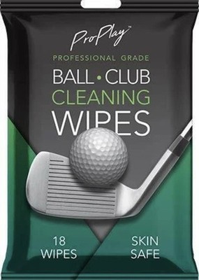 ProPlay Ball & Club Cleaning Wipes | Powerful Cleaner Removes Dirt, Grass