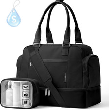 Travel Duffle Bag, Carry on Overnight Weekender Bags for Women/Men