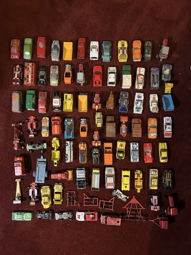 Vintage Die-Cast Car Lot – Matchbox, Hot Wheels, Majorette, Etc – 80+ Vehicles