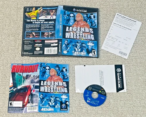 Legends of Wrestling (Nintendo GameCube) Game  CIB - Complete - Tested