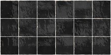 Emser Tile F14ANTI0505P Antigo - 5" x 5" Square Wall Tile - - Jet