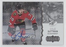 2023-24 Upper Deck Ice Rookies White Snowflake Auto Cole Guttman #123 Auto 0cv
