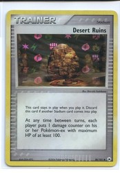 Desert Ruins 88/101 Hidden Legends Reverse Holo