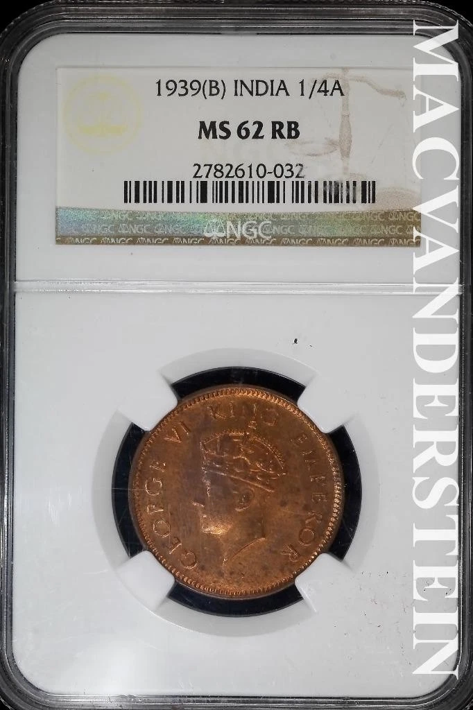 MS 62 Graded British Indian Coins for sale | eBay