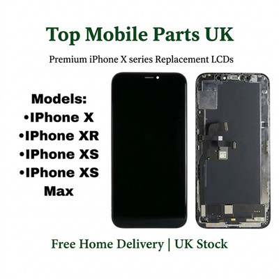 Für iPhone X/XS/XR/XS Max Premium LCD Bildschirm Ersatz Touch Digitizer UK
