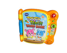 VTech Touch Teach Word Book Interactive Educational Learning Toy Baby Orange