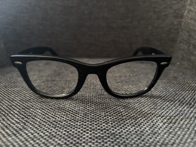 Vintage Ray Ban Classic Wayfarer Brille * Bausch & Lomb * Made in Italy