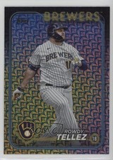 2024 Topps Series 1 Holiday Rowdy Tellez #343 ut4