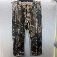 Wrangler Pro Gear Fleece Lined Realtree Camo Pants Men’s 40/30 hunting 2756
