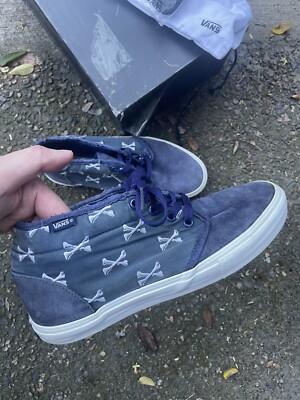 2007 Vans Syndicate S X WTAPS  Navy Crossbones  005 Chukka