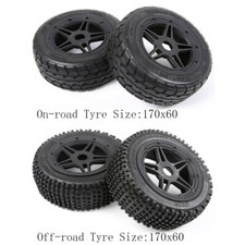 On-Road OR Off-road complete tire 2PC for 1/5 RV Rofun F5 RF5 EF5 MCD XS5 RR5