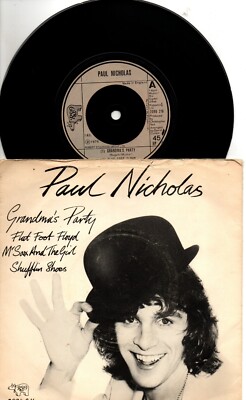 Paul Nicholas:Grandma's party plus 3 other tracks:UK RSO:1976