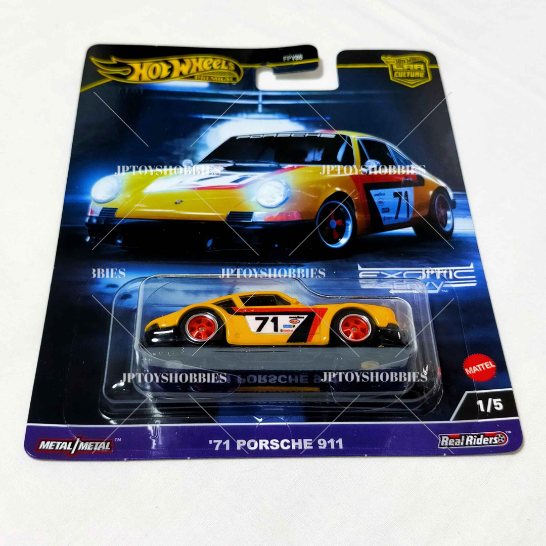 ミニカー HW '71 PORSCHE 911 CHARITY CAR 2021 Hot Wheels '71 Porsche 911 #4/5 Racing Circuit YELLOW