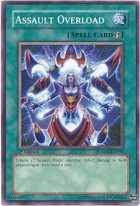 Assault Overload - CRMS-EN051 - Common - Unlimited Edition x3 - Near Mint