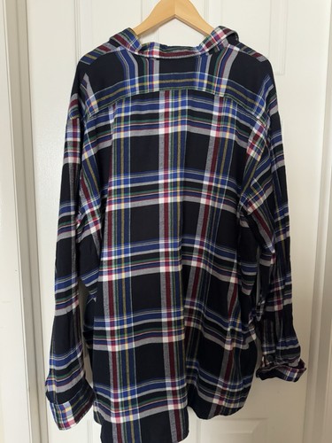 Polo Ralph Lauren Men’s 3X-BIG Big & Tall Plaid Flannel Workshirt NEW - Picture 8 of 12