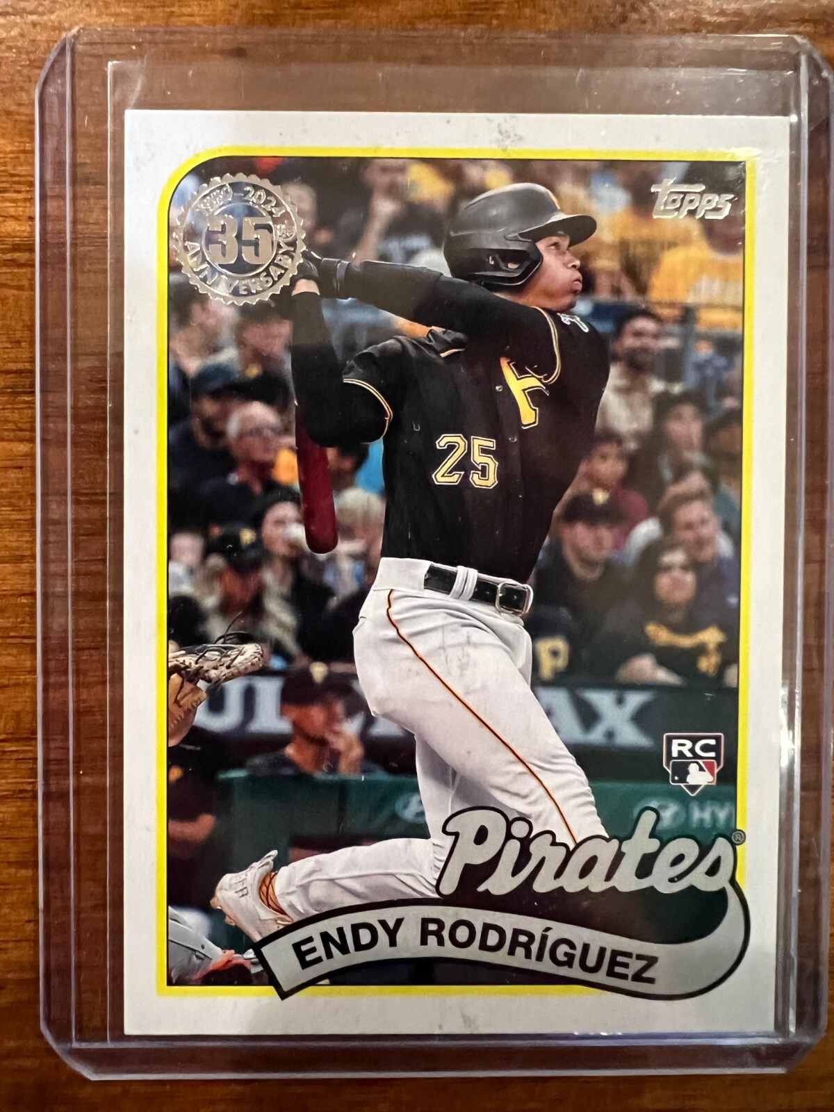 2024 Topps Series 1 Endy Rodriguez 1989 Real One Parallel /89 RC Rookie 89B-79