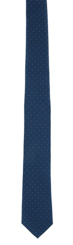 Michelsons of London Highlight Micro Spot Skinny Polyester Tie - Picture 14 of 18