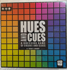 HUES and CUES - Vibrant Color Guessing Board Game for 3-10 Players Ages 8+, Conn