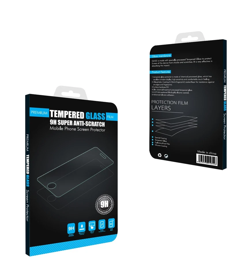 iPhone SE/5/5S/5C Air 1/2 Mini 2/3 Retina Tempered Glass Screen Protector Film  - Image 3 of 4