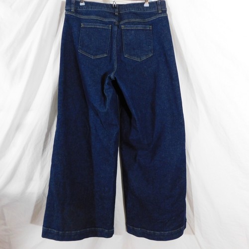 Spanx Damen Gr. XL Wide Leg Pull On Jeans Raw Indigo - Bild 2 von 5