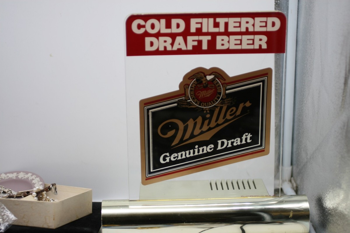 70年代 美品ビンテージMiller High Lifeブラケットライト サイン 70年代 美品ビンテージMiller High Lifeブラケットライト サイン