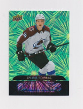 2020-21 Upper Deck DAZZLERS GREEN # DZ-62 Shane Bowers COLORADO AVALANCHE