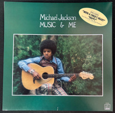 Michael Jackson - Music & Me - 1984 Album Promo Poster Flat Litho 12" x 12"