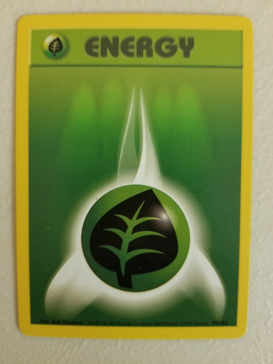 Pokemon Base Set Energy Cards - Complete Common Set (97-102) - Near Mint Condition! 7 thumbnail image