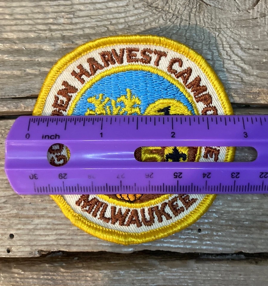 Vtg Boy Scouts Patches 1968 Webelos Camporee Milwaukee County District WI BSA - Image 2 of 4
