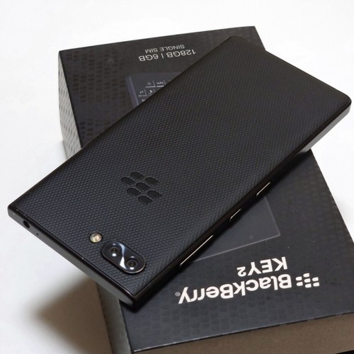 BlackBerry KEY2 BBF100-9 128GB Unlocked Smartphone Android QWERTY Key Black Used - 第 2/6 張圖片