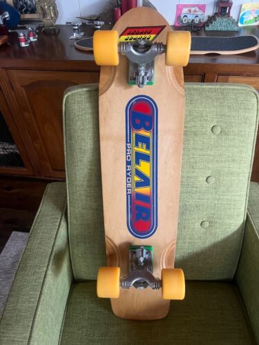 Vintage 1978 Skateboard. Belair Pro Ryder NOS Gull Wing H.P.G IV Wings Wheels