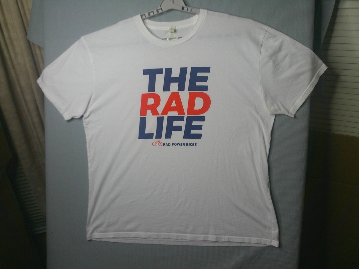 Rad Power Bikes T Shirt Mens 2XL XXL Ebike The Rad Life SS