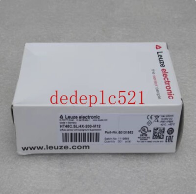 1 PCS NEW IN BOX LEUZE Sensor HT46C.SL/4X-200-M12 50131552
