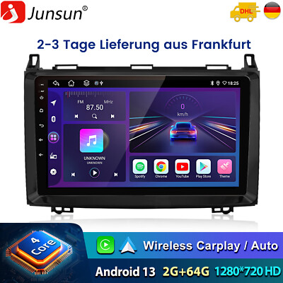 Carplay Für Benz Vito 2 W639 Viano 2 2003-2015 Android15 Autoradio GPS DAB 2+64G