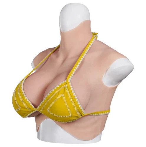 Realistic Fake Chest Enhancer Silicone Breast Forms for Cosplay - Picture 16 of 24