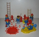 Playmobil, firefighters 3403,3234,3491,3366,3162,vintage 1980s,FIRE BRIGADE,FIRE BRIGADE