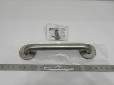 NEW Moen Home Care 12" Grab Bar Peened ADA - STAINLESS - R8712P no box, cos 