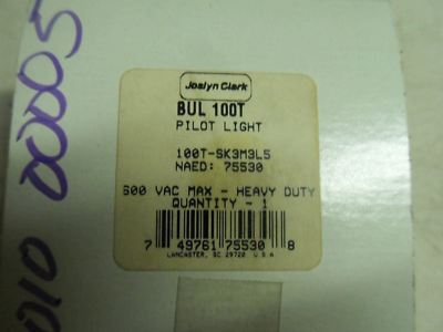 Joslyn Clark 100TSK3M3L5 Key Operated Selector Switch