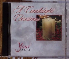 A CANDLELIGHT CHRISTMAS  PROMOTIONAL SALES SAMPLE HALLFORD COMPANY  CD 3462