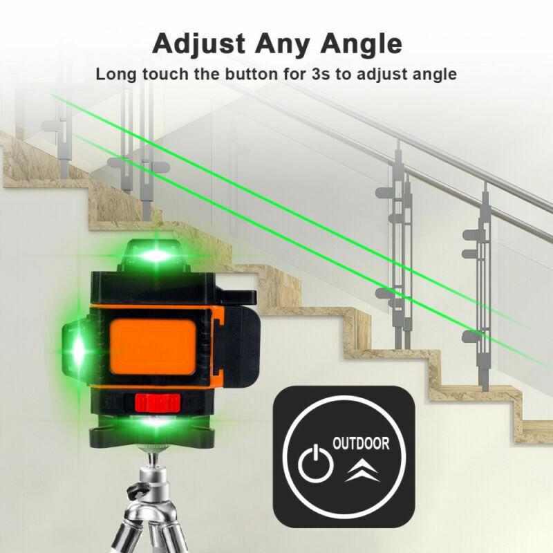 Ziss G43019 4D 360° Self Leveling 16 Line Laser Level Unit for sale