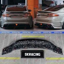 Carbon Fiber/Glossy Black Rear Trunk Lid Spoi...