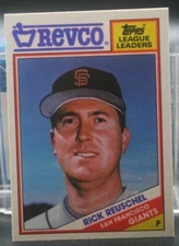 Rick Reuschel (Giants) - 1988 Topps Revco #13