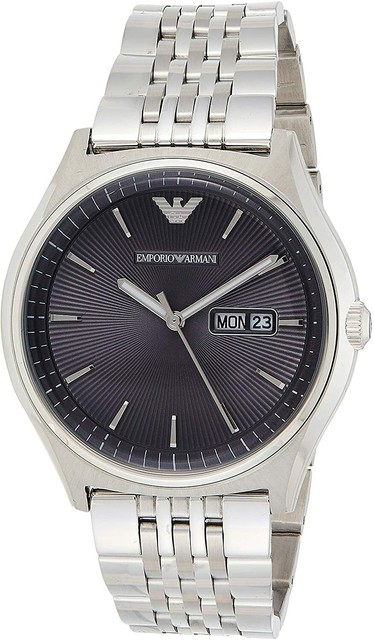 Emporio Armani AR1977 Men's Analog 43mm Stainless Steel Case Watch for sale  online | eBay