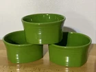 Fiestaware HLC Square Shamrock Green Cereal Bowl 5 1/4" Set  3 Made In USA 🇺🇸