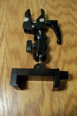 Camera Stabilizer Super Clamp  360° Ball-head-adjustable base:  UGM  OPEN BOX