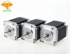 【US SHIP】Stepper Motor 3PCS NEMA23 270 oz-in 3.0A 23HS8430 57BYGH CNC Mill Cut