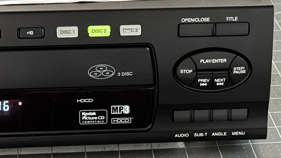 Paquete de cable remoto APEX LEGENDS 3 discos reproductor de DVD/karaoke AD-5131 FUNCIONA MUY BIEN Foto 3 de 4