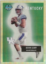 2023 Bowman Chrome University Devin Leary Refractor SP RC Baltimore Ravens NFL