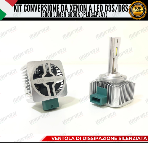 LAMPADE D3S D8S KIT FULL LED DA XENON A LED 15000 LUMEN ALFA GIULIA CORNERING - Bild 10 von 11