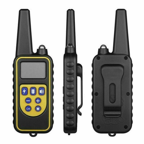 COLLARE 800M IMPERMEABILE TELECOMANDO CANI SCOSSA ELETTRICO ADDESTRAMENTO LCD - Foto 3 di 10